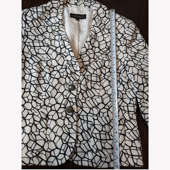 Escada geometric print blazer - Picture 14 of 15